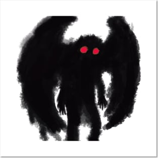 Mothman Point Pleasant West Virginia Posters and Art